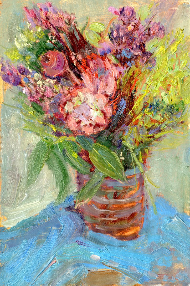 Flowers 001 By Tanya Sun, 8 X 12, Artwork For Sale On Artfinder