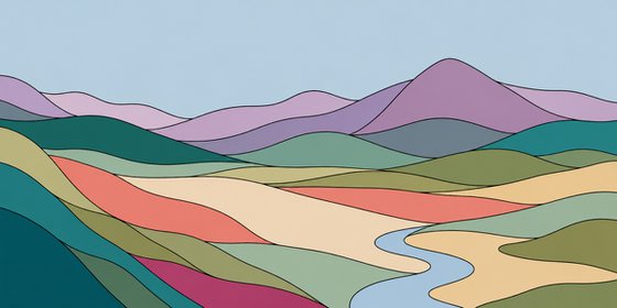 Flowing Landscape #29