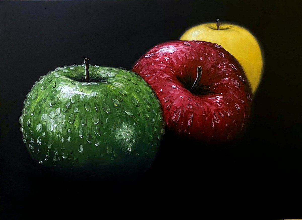 Apples by Elena Adele Dmitrenko