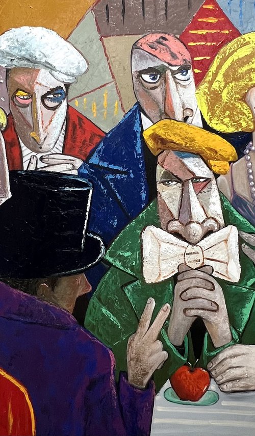 Conspirators Plotting by Ta Byrne