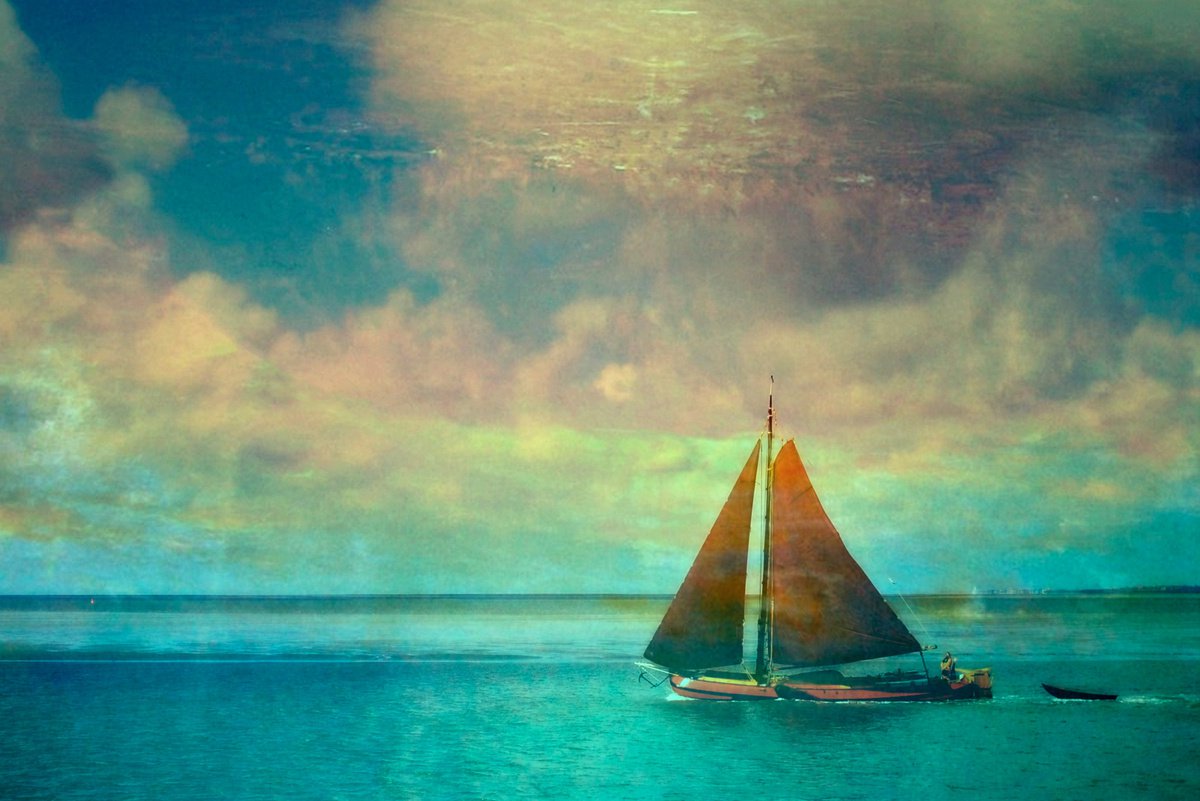 Free ... - Canvas 90 x 60 cm by Sandra Roeken