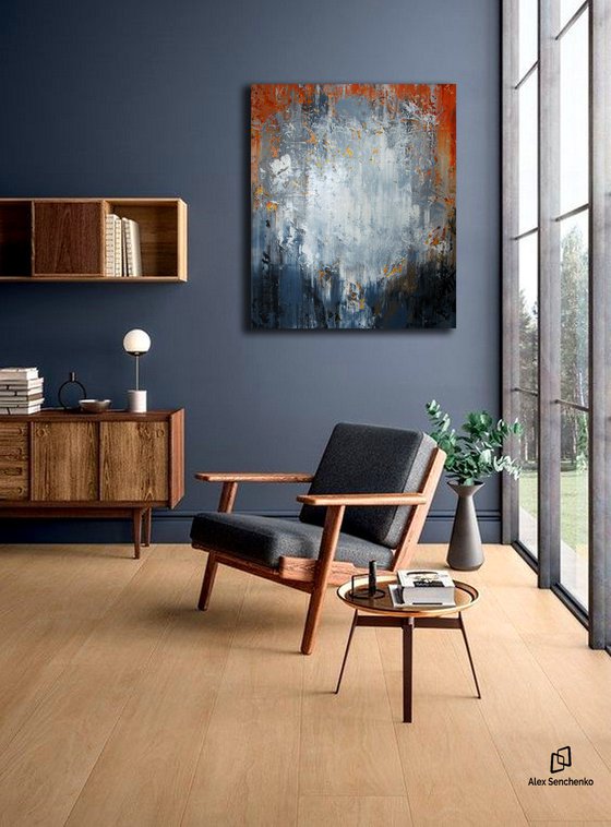 120x100cm. / Abstract painting / Abstract 126