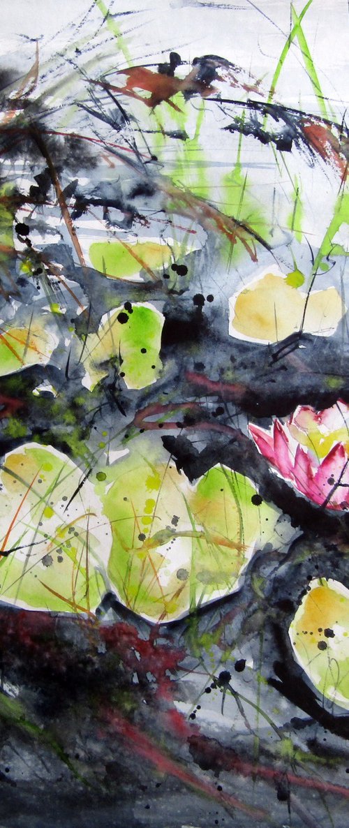 Water lilies IV by Kovács Anna Brigitta
