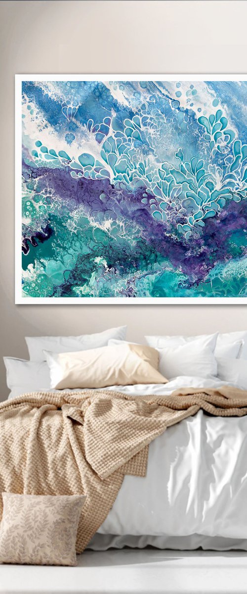 Abstract Painting 2206 XXL art by Alexandra Dobreikin