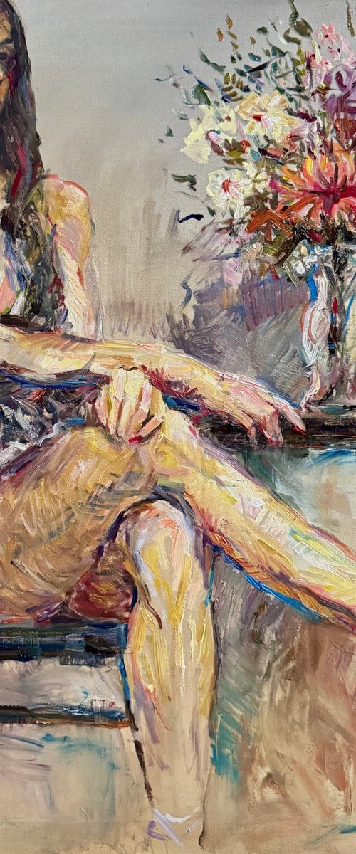 Flowers for the prima. by Liubou Sas