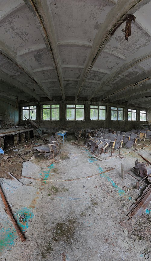 #59. Pripyat School Act Hall 1 - XL size by Stanislav Vederskyi