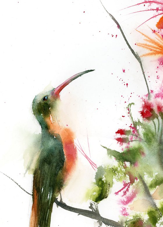 Hummingbird Diptych #2