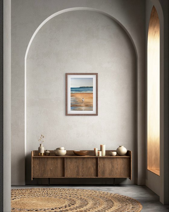 Little Steps by the Ocean