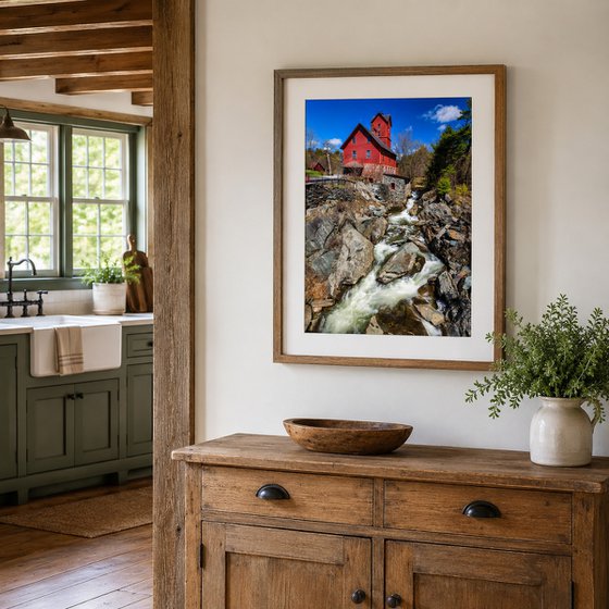 The Old Red Mill, Jericho, Vermont, 29 x 43