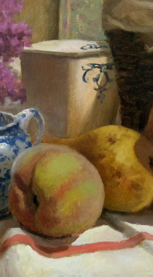 2 Pears and a Peach by Pascal Giroud