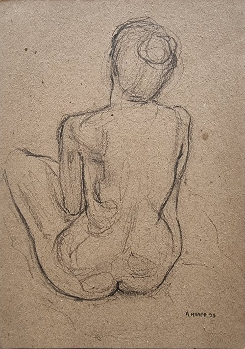 Small nude III by Alexandra Bari