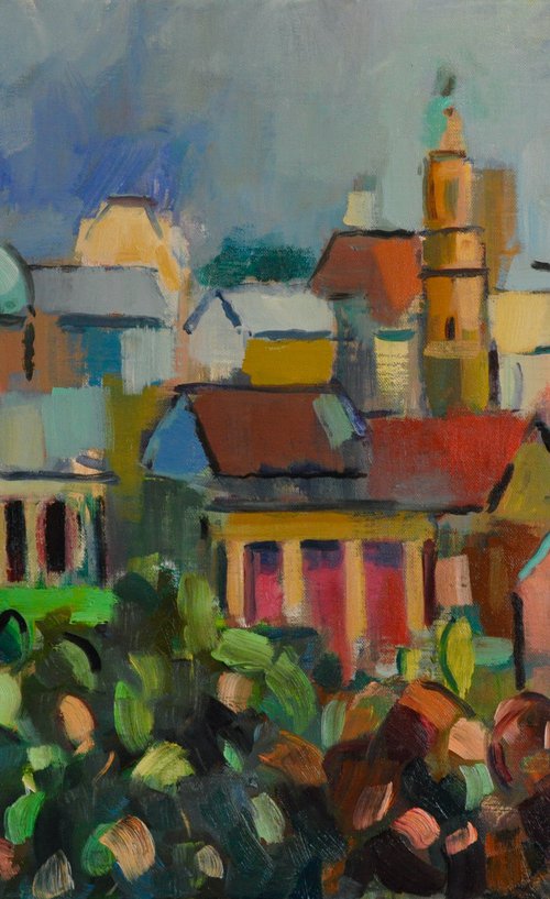 Landscape 'Portmeririon' by Andre Pallat