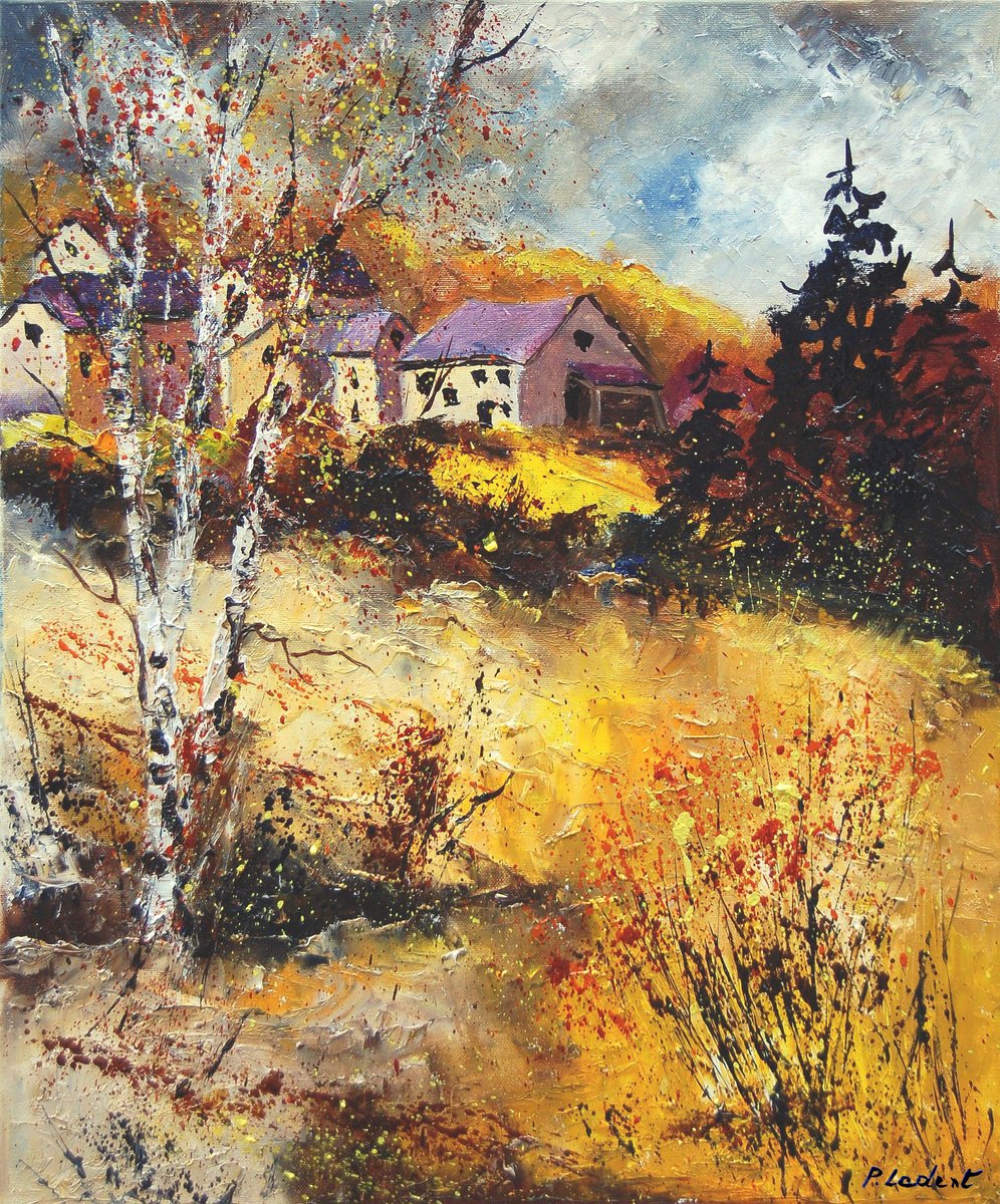 Autumn In The Wood 56 By Pol Henry Ledent, 20 X 24, Artwork For Sale On Artfinder