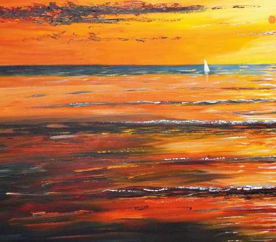 Romantic Seaside Sailing D 2