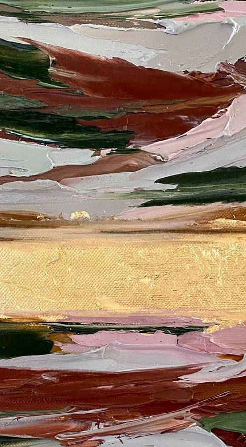 The rustle of leaves in the golden sound of reveries by Lana Frey