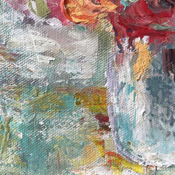 Summer Floral Vase