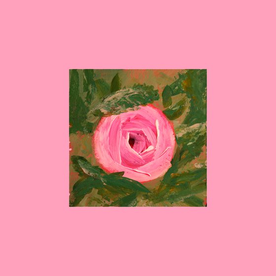 Mini Rose II /  ORIGINAL PAINTING