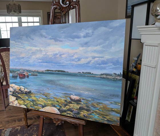 Breeze over the bay
