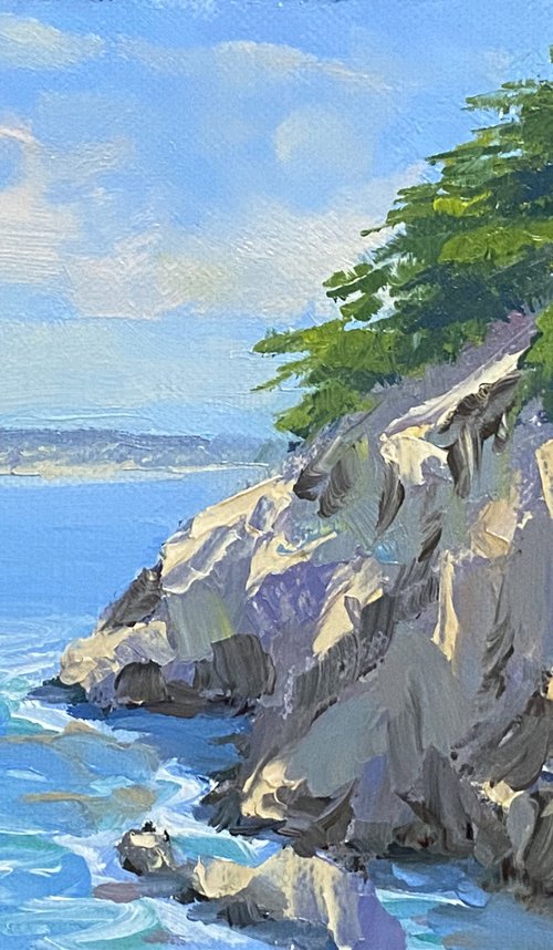 Cypress Cove View, Point Lobos by Tatyana Fogarty