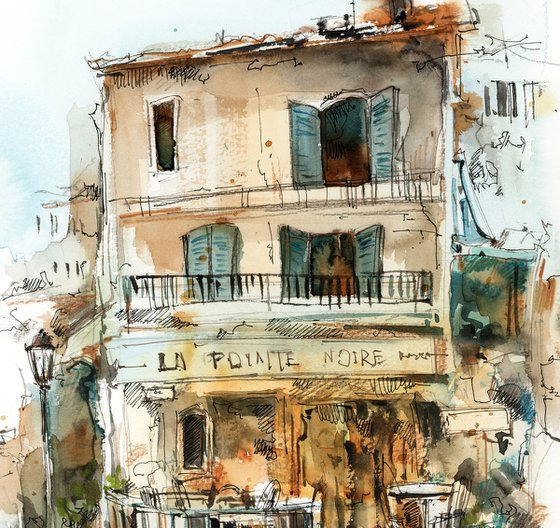 Cafe building