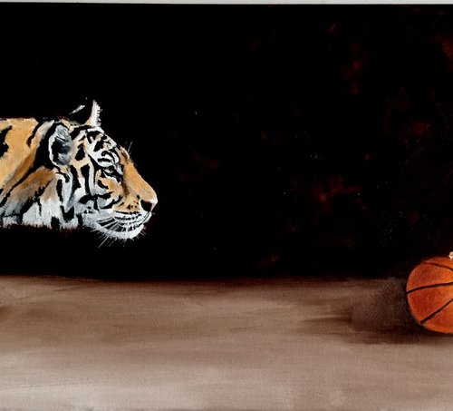 Let's Play. Tiger and Cat. Animals by Ira Whittaker