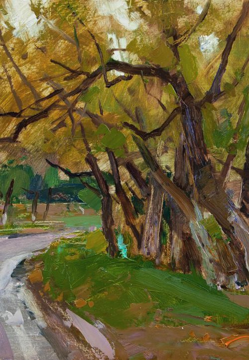 Autumn Walk by Aleksandr  Kryushyn