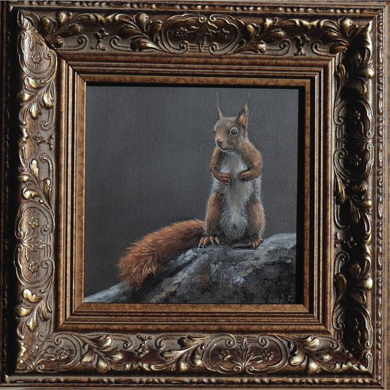 Squirrel 2 Painting