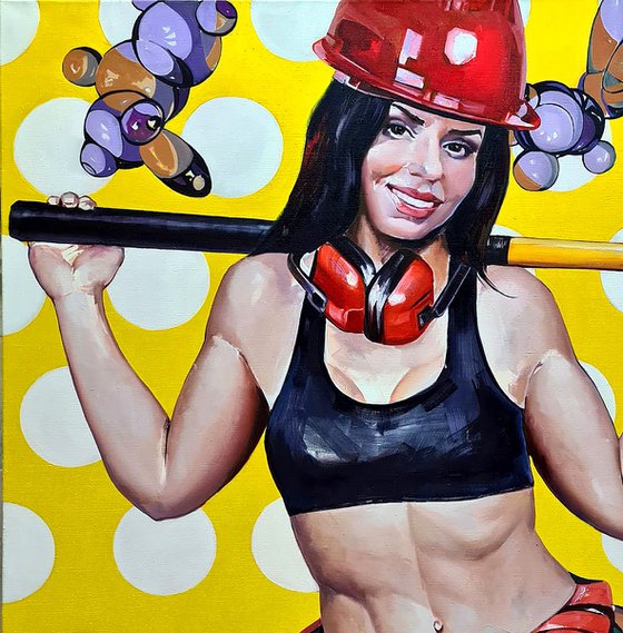 Girl with a Hammer
