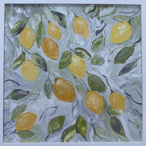 Sicilian lemons by Elaine Allender