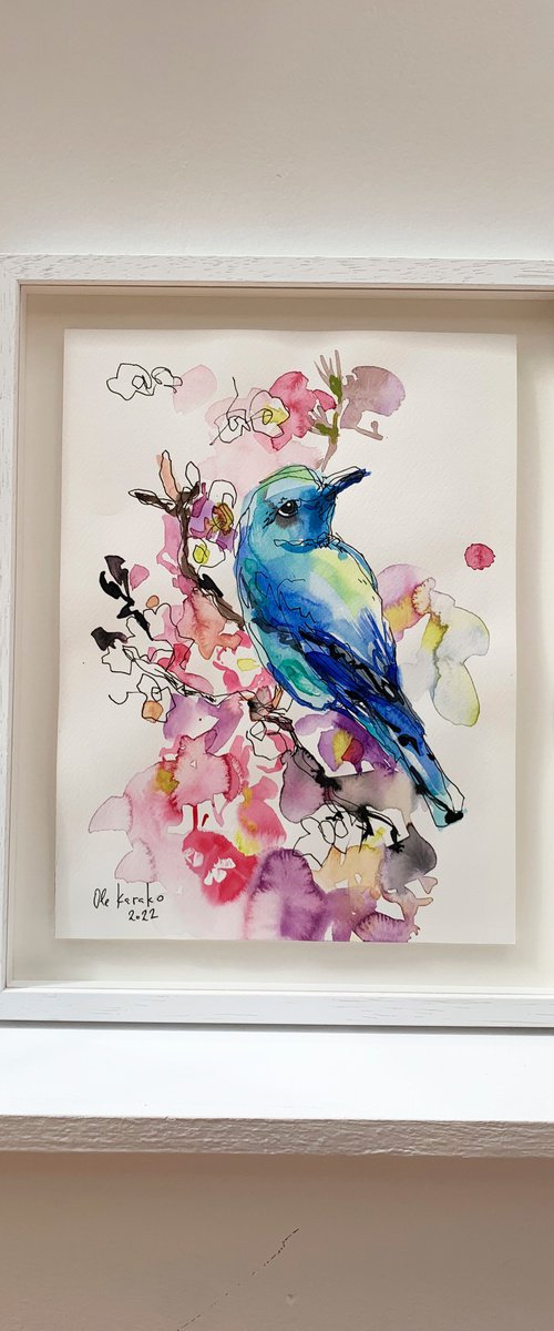 Blue Bird by Ole Karako