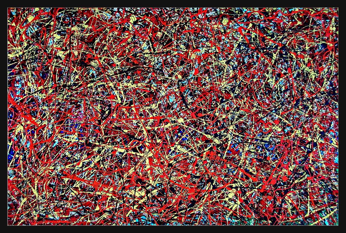  Overlapping Colours By Tomas Gorjanc - Tomo, 36 X 24, Artwork For Sale On Artfinder