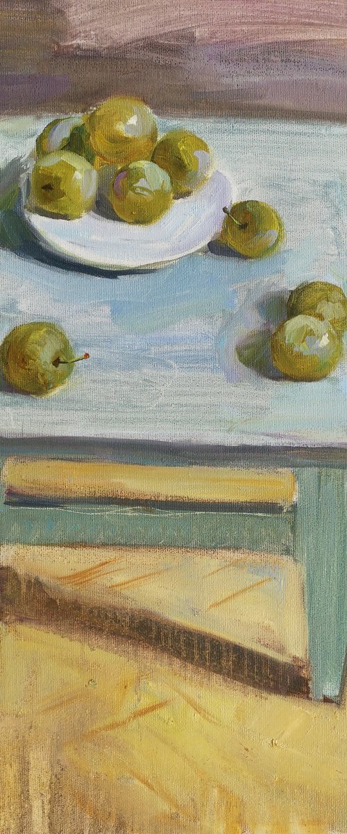 Yellow plums by Olga Samar