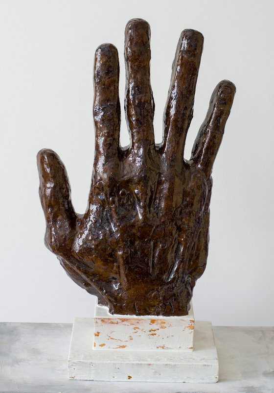 The hand of the artist