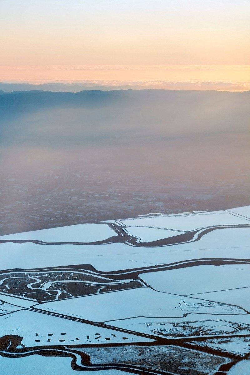 Impressionistic Landscape Photograph By Journey Gong, 28 X 42", Glow, Original Artwork