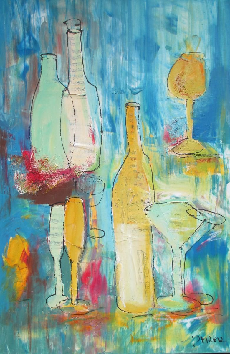 wild bottles by Sonja Zeltner-Muller