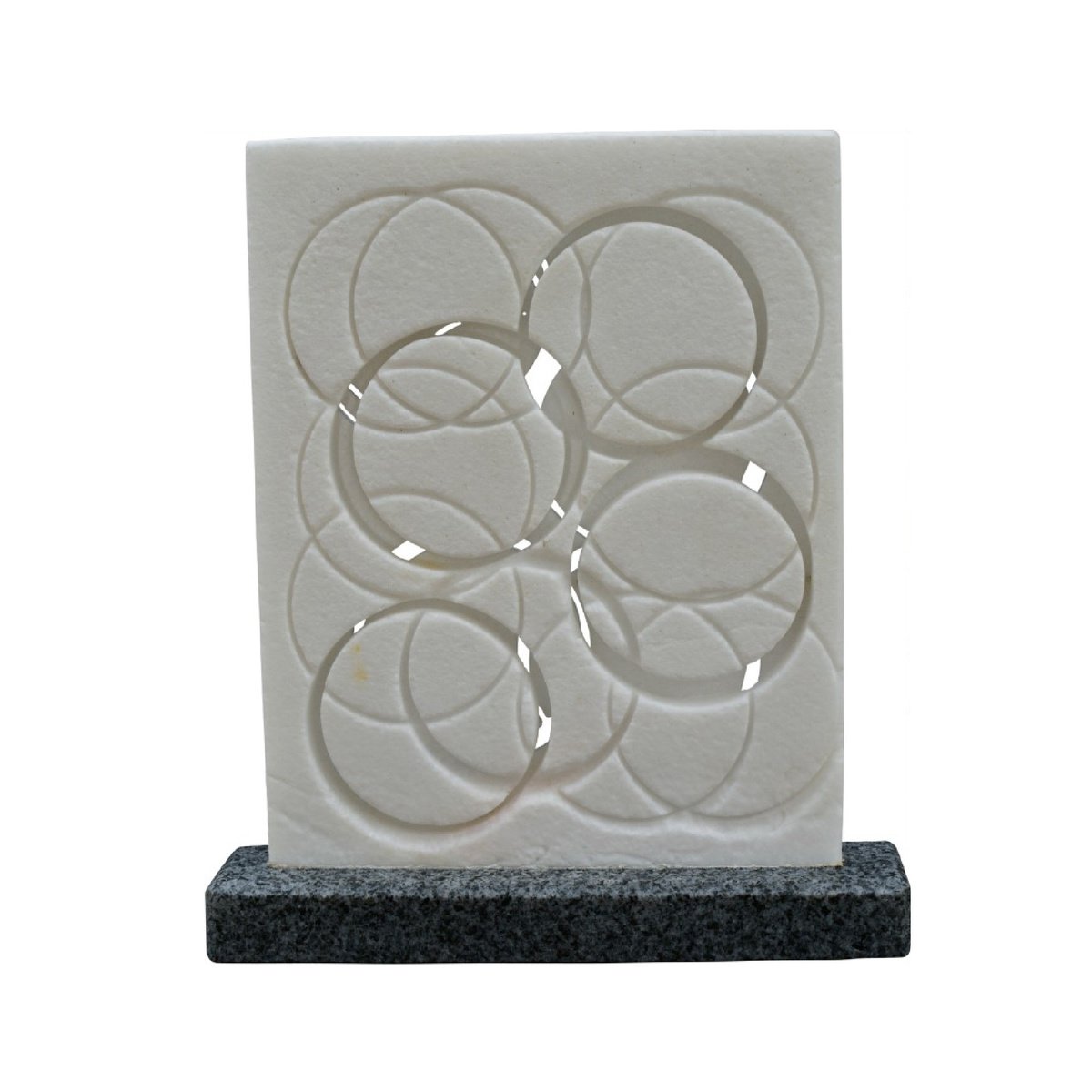 Abstract Stone Sculpture By Ognyan Chitakov, 5 X 6", "Soap Bubbles", Original Artwork