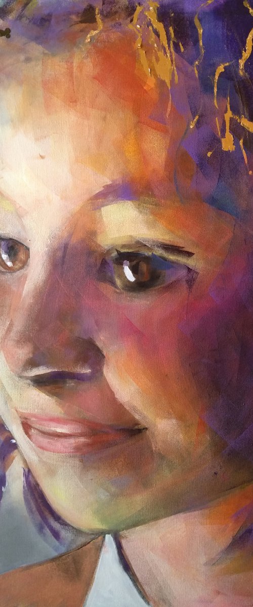 Brown eyes by Marina Del Pozo
