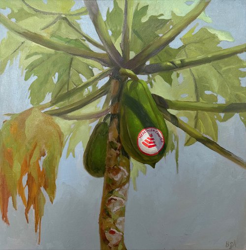Papaya tree. Healthier choice by Anna Bogushevskaya
