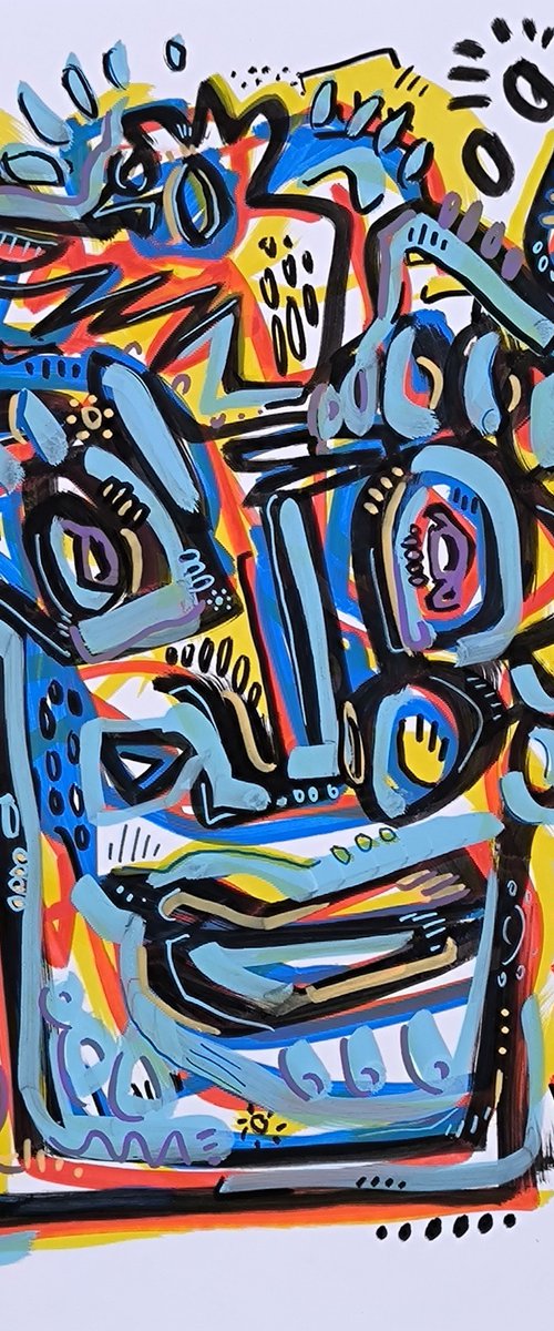 CRAZY FACE by Angel Rivas