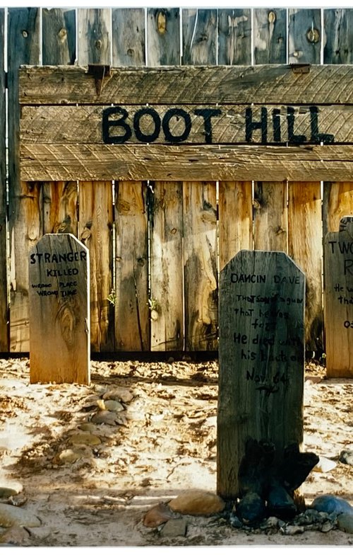 Boot Hill, Kanab, Utah by Richard Heeps