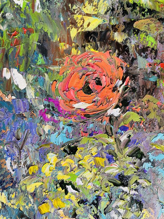 Bloom in Chaos - Rose Garden