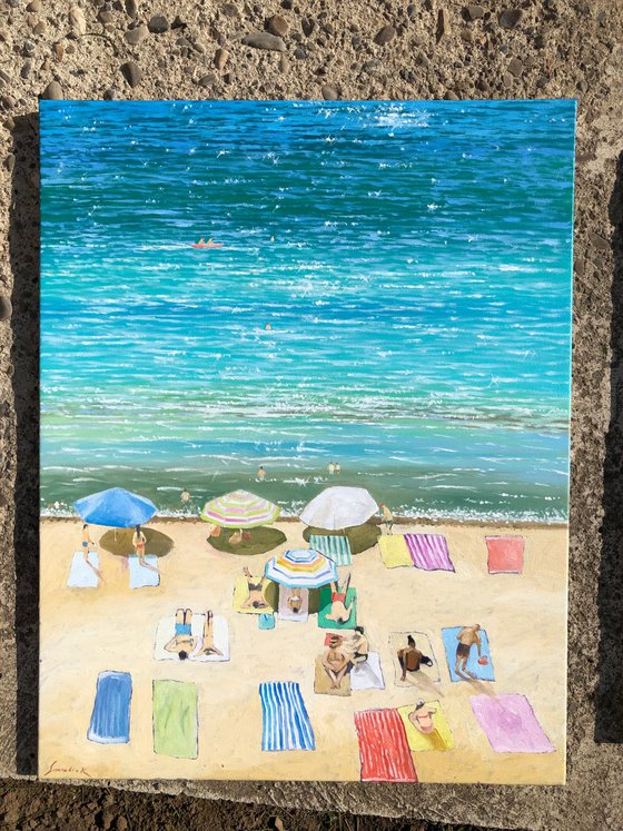 Lazy day on the beach
