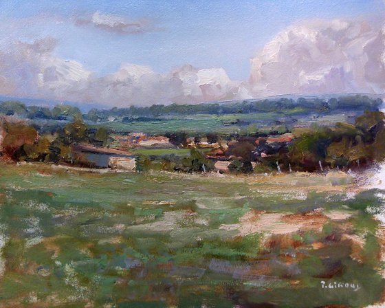 Landscape in Haute-Provence