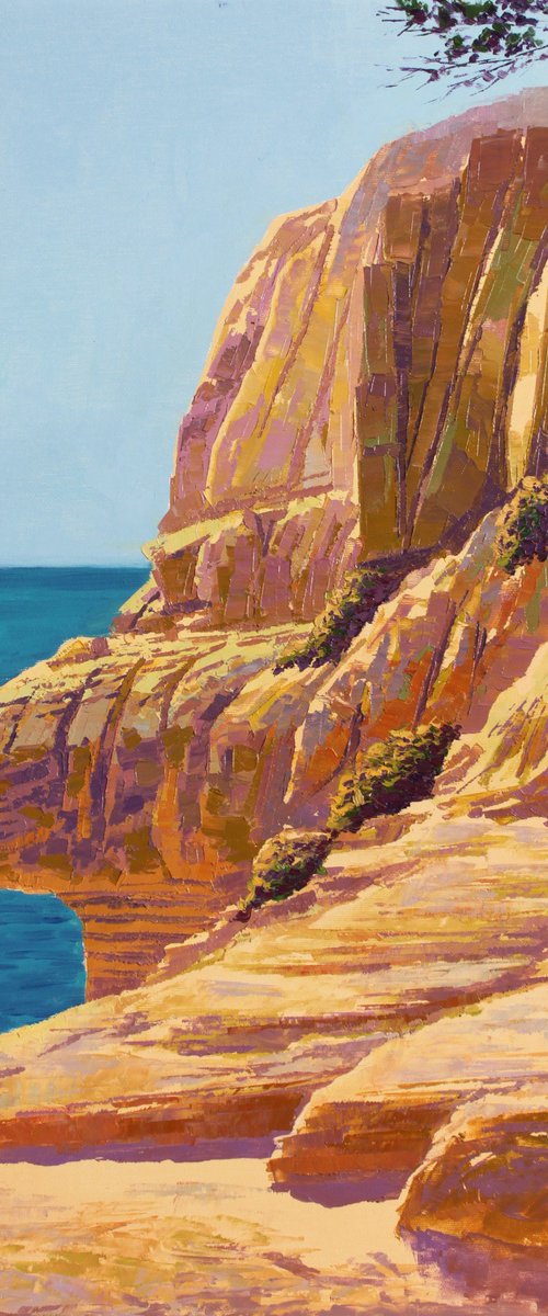 Cala di San Quirico by REVAZ TCHEISHVILI