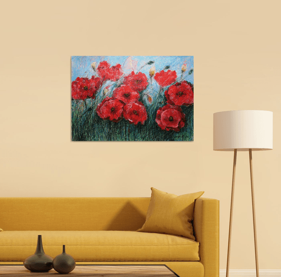 Poppies Red 2