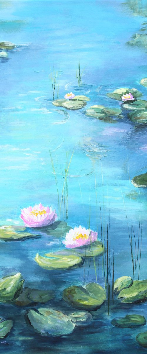 Pond Full of Light by Katerina Koroleva