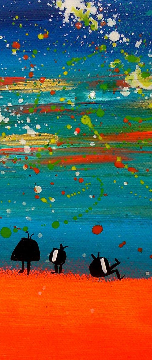Stargazing televisions by Maria Luisa  Azzini