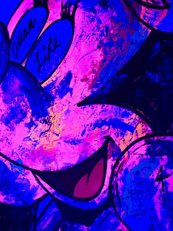 dream life ft. minnie mouse over white