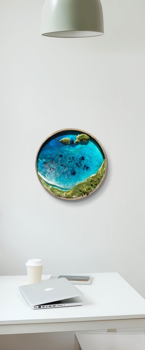 Ocean porthole #18 by Ana Hefco