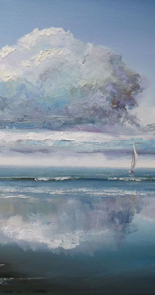 White Sail by Evald